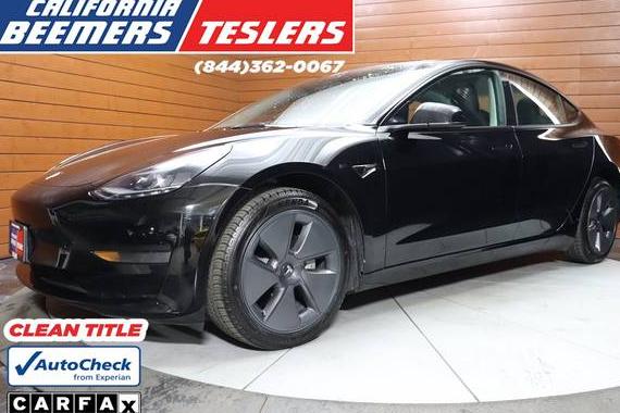 TESLA MODEL 3 2022 5YJ3E1EA6NF109707 image